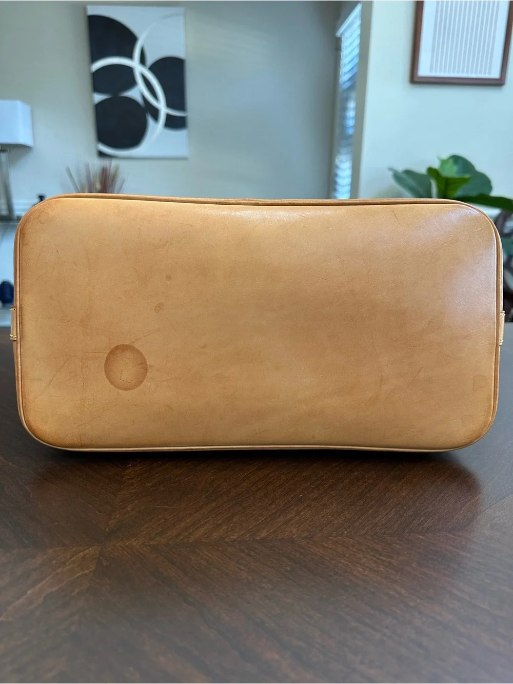 Louis Vuitton Monogram Alma PM Handbag in Brown and Tan